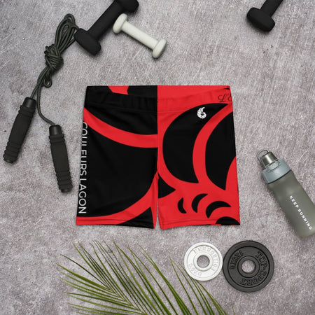 Shorts Femme AllSportAqua Couleurs Lagon NAUTILE RED - Couleurs Lagon