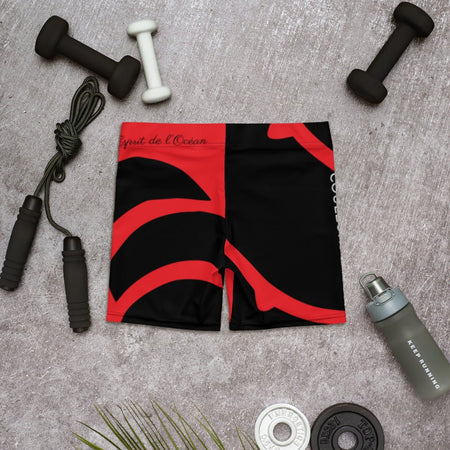 Shorts Femme AllSportAqua Couleurs Lagon NAUTILE RED - Couleurs Lagon