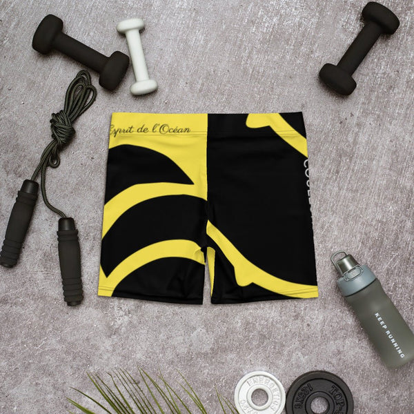 Shorts Femme AllSportAqua Couleurs Lagon NAUTILE YELLOW - Couleurs Lagon