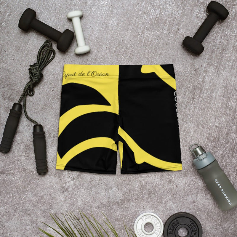 Shorts Femme AllSportAqua Couleurs Lagon NAUTILE YELLOW - Couleurs Lagon
