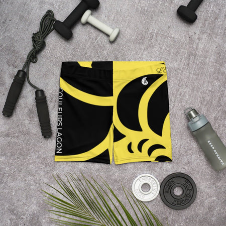 Shorts Femme AllSportAqua Couleurs Lagon NAUTILE YELLOW - Couleurs Lagon