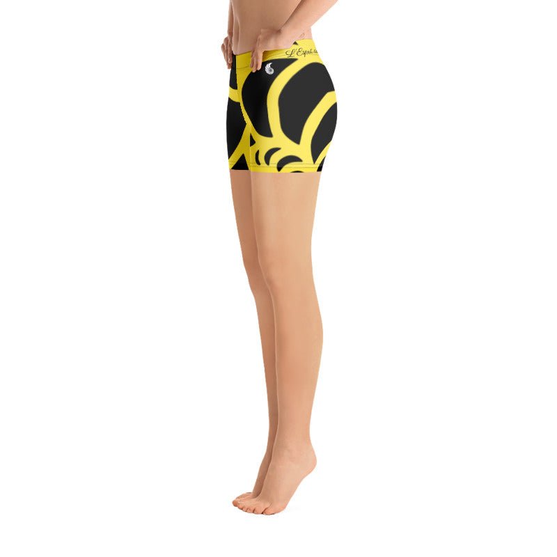Shorts Femme AllSportAqua Couleurs Lagon NAUTILE YELLOW - Couleurs Lagon