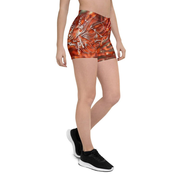 Shorts Femme AllSportAqua GORGONES ROUGE DRAGONFISH - Couleurs Lagon