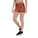 Shorts Femme AllSportAqua GORGONES ROUGE DRAGONFISH - Couleurs Lagon