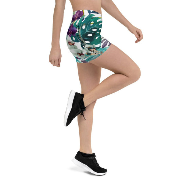 Shorts Femme AllSportAqua GORGONES ROUGE NAUTILE - Couleurs Lagon