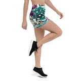 Shorts Femme AllSportAqua GORGONES ROUGE NAUTILE - Couleurs Lagon