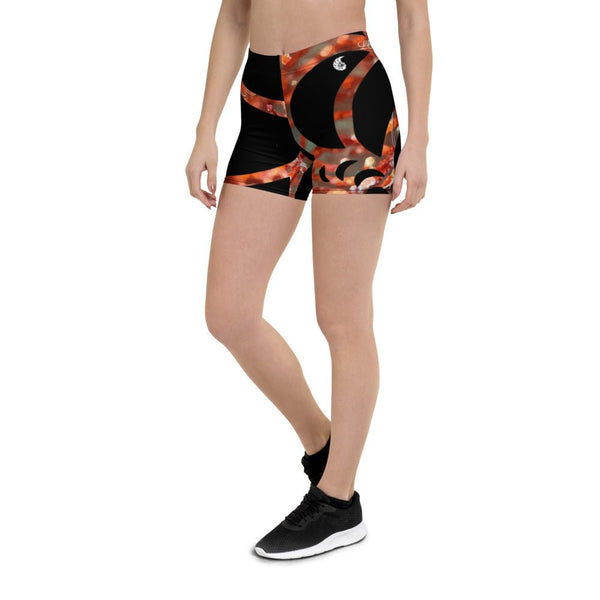 Shorts Femme AllSportAqua NAUTILE GORGONES ROUGE - Couleurs Lagon