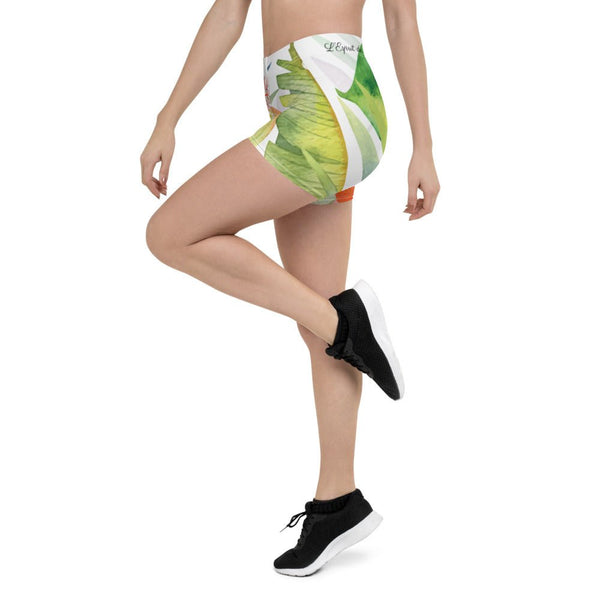 Shorts Femme AllSportAqua PF1.1 FLORAL HIBISCUS - Couleurs Lagon
