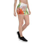 Shorts Femme AllSportAqua PF1.1 FLORAL HIBISCUS - Couleurs Lagon