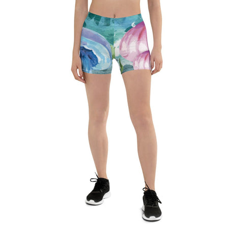 Shorts Femme AllSportAqua PM1 ALGUES SABLE MEDUSES - Couleurs Lagon