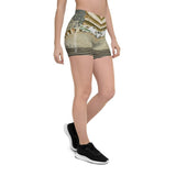 Shorts Femme AllSportAqua PM2 ALGUES SABLE COQUILLAGES - Couleurs Lagon