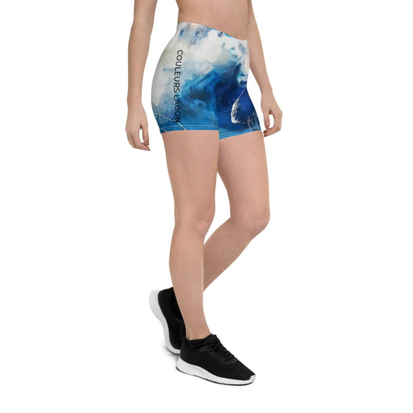Shorts Femme AllSportAqua TIE DYE BLEU OUTREMER - Couleurs Lagon