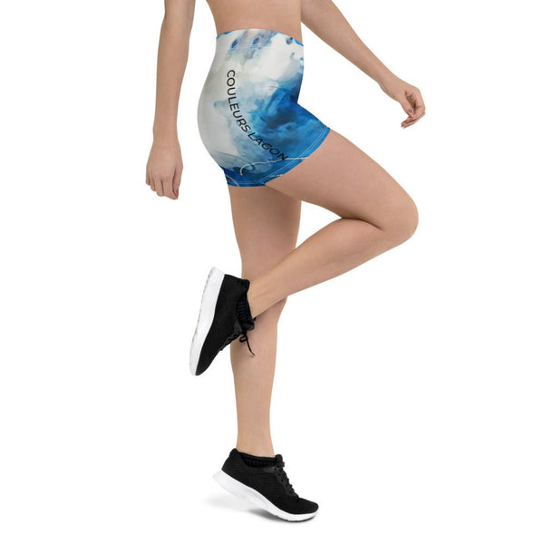 Shorts Femme AllSportAqua TIE DYE BLEU OUTREMER - Couleurs Lagon