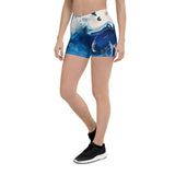 Shorts Femme AllSportAqua TIE DYE BLEU OUTREMER - Couleurs Lagon