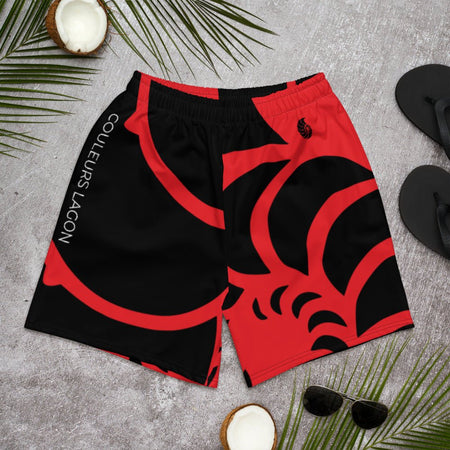 Shorts Homme AllSportAqua Couleurs Lagon Nautile RED - Couleurs Lagon