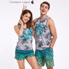 Shorty Femme TRIGO BLUE - Couleurs Lagon