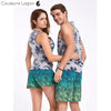 Shorty Femme TRIGO BLUE - Couleurs Lagon