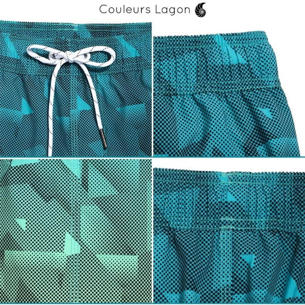 Shorty Femme TRIGO BLUE - Couleurs Lagon