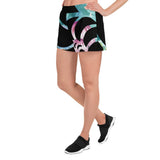 Shorty Surf AllSportAqua Femmes NAUTILE ALGUE et MEDUSE - Couleurs Lagon