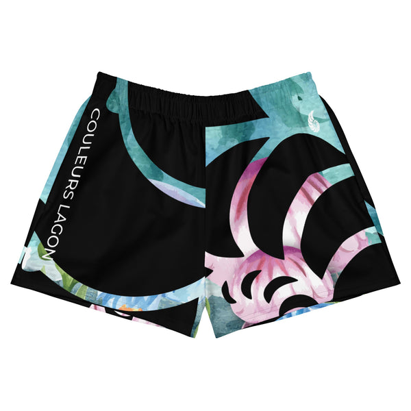 Shorty Surf AllSportAqua Femmes NAUTILE ALGUE et MEDUSE - Couleurs Lagon