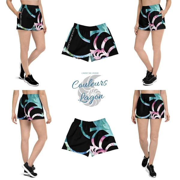 Shorty Surf AllSportAqua Femmes NAUTILE ALGUE et MEDUSE - Couleurs Lagon