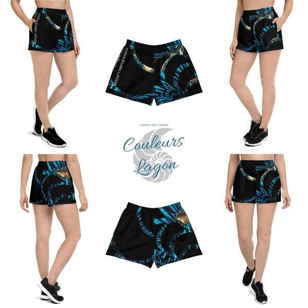 Shorty Surf AllSportAqua Femmes NAUTILE BLEU BENITIER2 - Couleurs Lagon
