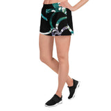 Shorty Surf AllSportAqua Femmes NAUTILE FLORAL2 - Couleurs Lagon