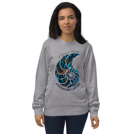 Sweat écologique unisexe Couleurs Lagon Nautile - Couleurs Lagon
