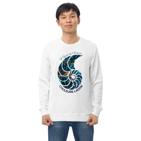 Sweat écologique unisexe Couleurs Lagon Nautile - Couleurs Lagon
