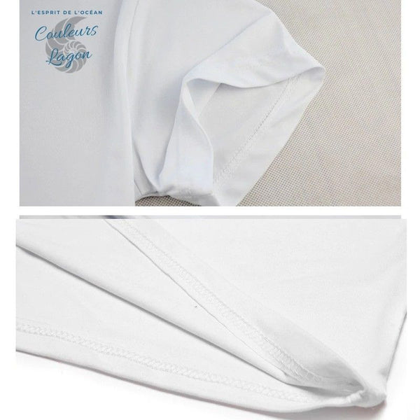 T-shirt Homme Requin & Baleine - Couleurs Lagon