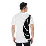 T-Shirt Hommes Grandes Tailles Blanc Nautile - Couleurs Lagon