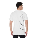 T-Shirt Hommes Grandes Tailles Blanc Nautile 2 - Couleurs Lagon