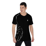 T-Shirt Hommes Grandes Tailles Noir Nautile 2 - Couleurs Lagon