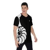 T-Shirt Hommes Grandes Tailles Noir Nautile - Couleurs Lagon