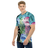 T-shirt pour Homme Couleurs Lagon ALGUES et MEDUSES - Couleurs Lagon