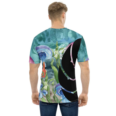 T-shirt pour Homme Couleurs Lagon ALGUES et MEDUSES - Couleurs Lagon