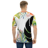 T-shirt pour Homme Couleurs Lagon FLORAL HIBISCUS - Couleurs Lagon