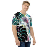 T-shirt pour Homme Couleurs Lagon FLORAL LIBELLULE - Couleurs Lagon