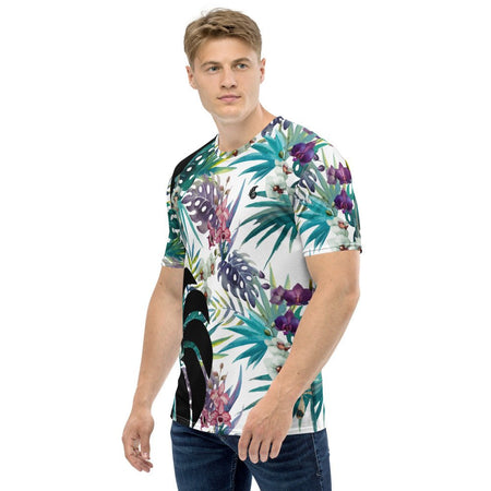 T-shirt pour Homme Couleurs Lagon FLORAL LIBELLULE - Couleurs Lagon