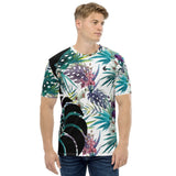 T-shirt pour Homme Couleurs Lagon FLORAL LIBELLULE - Couleurs Lagon