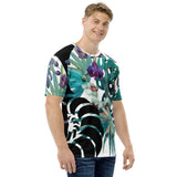 T-shirt pour Homme Couleurs Lagon FLORAL VERT LIBELLULE - Couleurs Lagon
