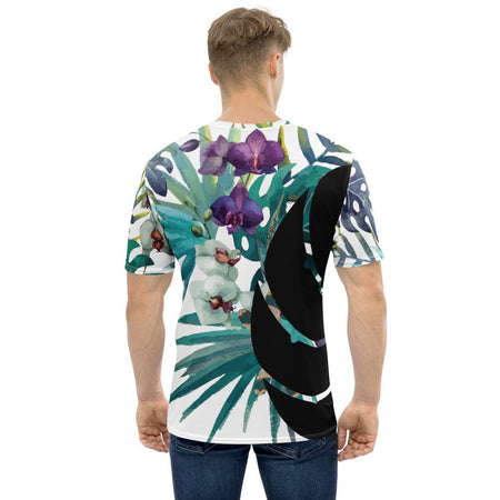 T-shirt pour Homme Couleurs Lagon FLORAL VERT LIBELLULE - Couleurs Lagon