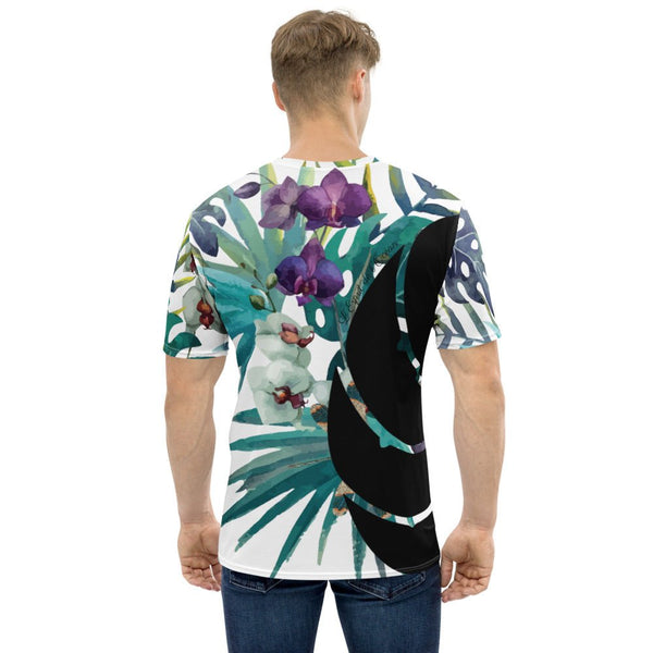 T-shirt pour Homme Couleurs Lagon FLORAL VERT LIBELLULE - Couleurs Lagon