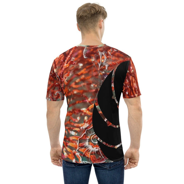 T-shirt pour Homme Couleurs Lagon GORGONES ROUGE - Couleurs Lagon