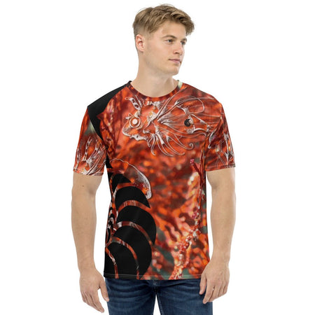 T-shirt pour Homme Couleurs Lagon GORGONES ROUGE - Couleurs Lagon