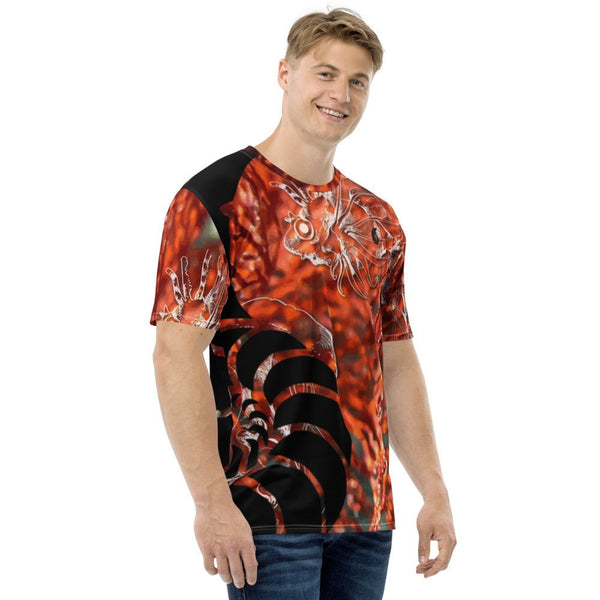 T-shirt pour Homme Couleurs Lagon GORGONES ROUGE - Couleurs Lagon
