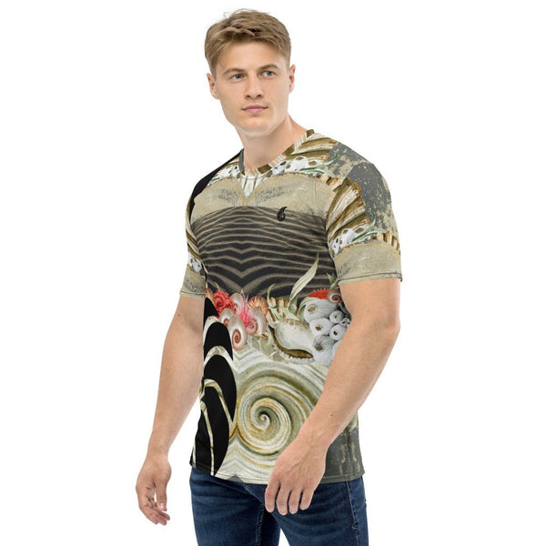 T-shirt pour Homme Couleurs Lagon SABLE et COQUILLAGES - Couleurs Lagon