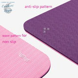 Tapis de YOGA Bicolore Haute Qualité - Couleurs Lagon