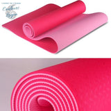 Tapis de YOGA Bicolore Haute Qualité - Couleurs Lagon