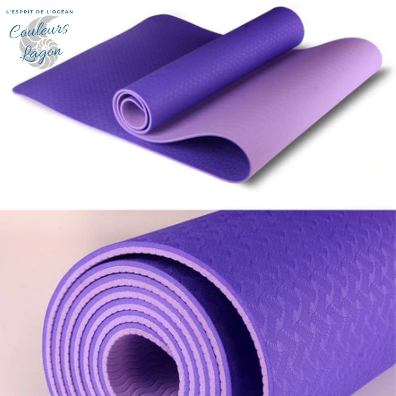Kounga Tapis de Pilates Pro 15 unisexe Violet Taille unique